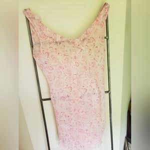 Pink Floral Sleep Top